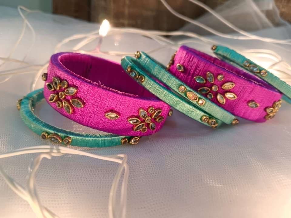 Threaded Bangles